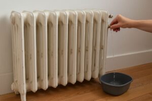 Purger un radiateur en fonte