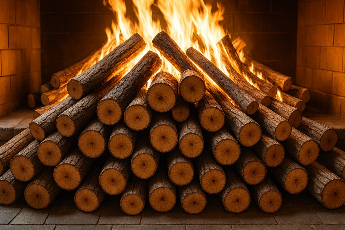 Albizia en bois de chauffage
