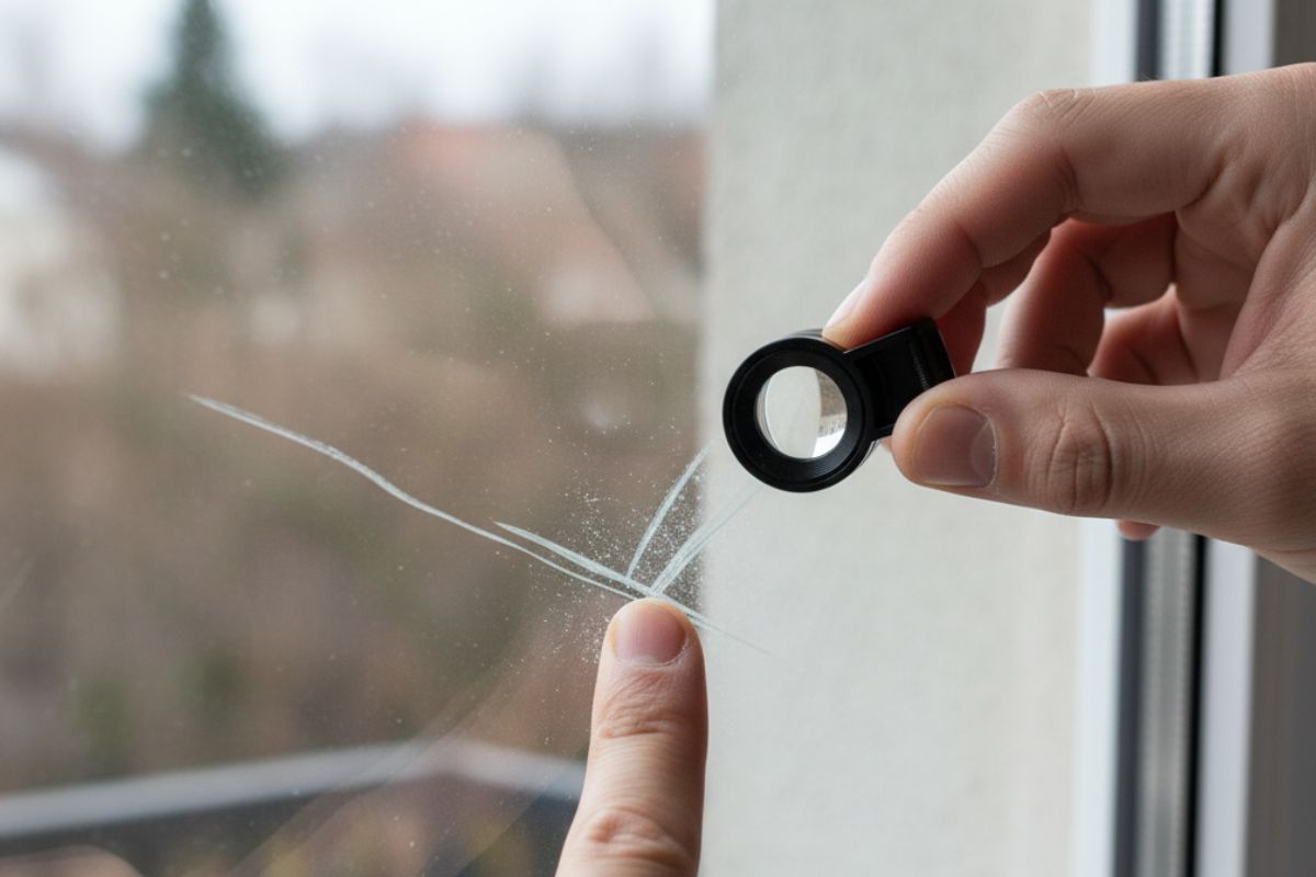 Enlever rayures verre