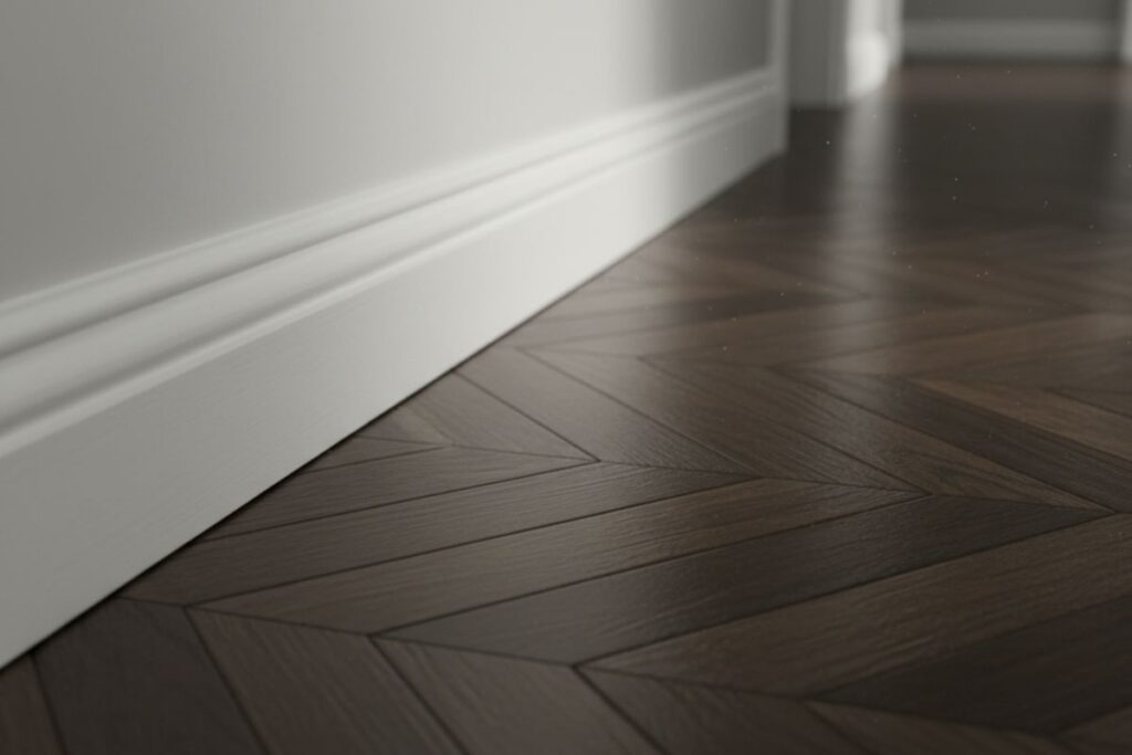 Espace entre plinthe et parquet 