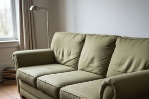 teindre un canapé en tissu