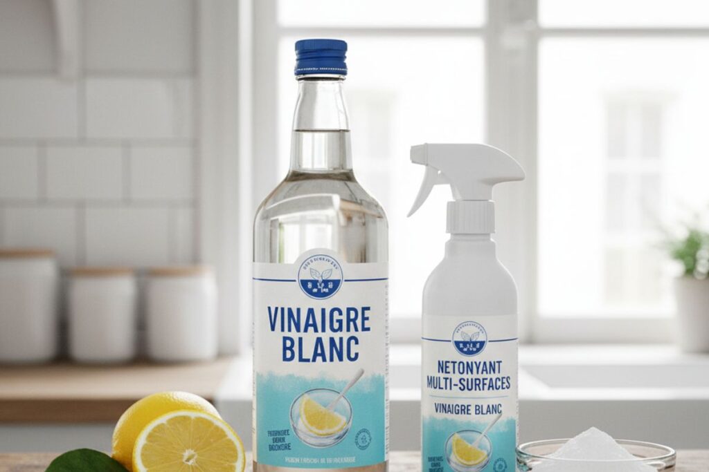 Vinaigre blanc pour le linge déteint