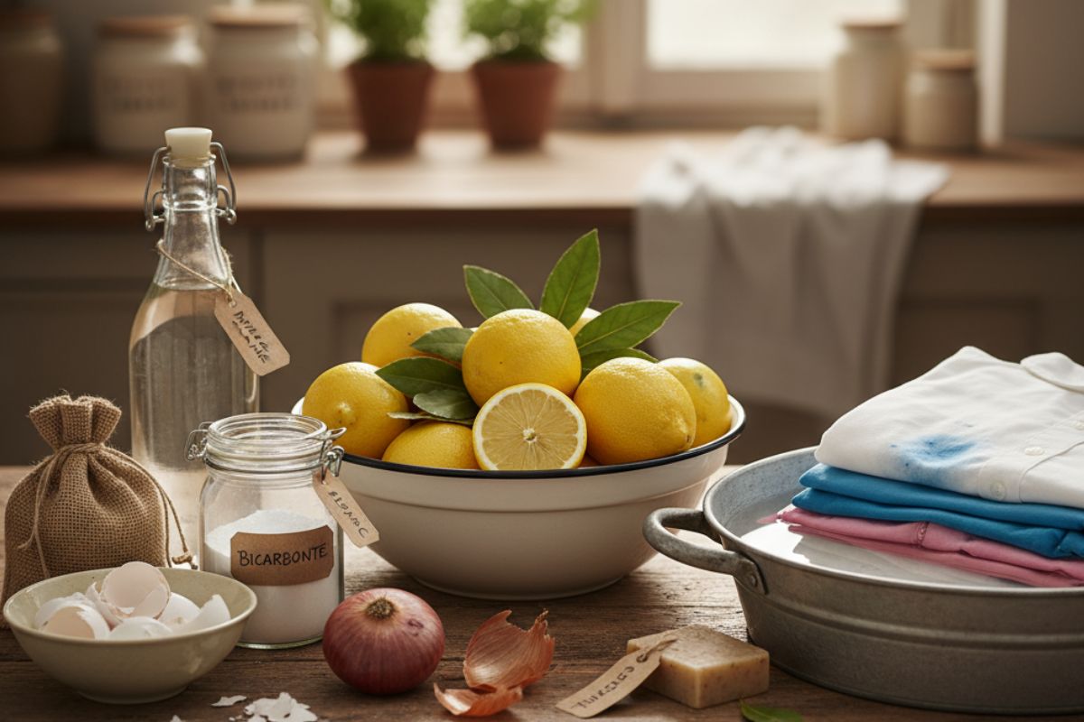 les astuces de grand-mère pour le linge déteint