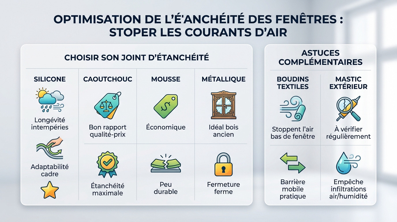 Application d'un joint d'étanchéité en silicone sur le cadre d'une fenêtre pour l'isolation thermique