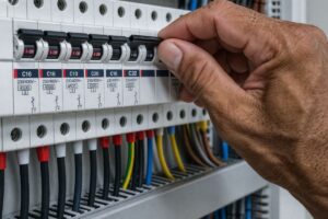 Disjoncteur enclenché mais pas de courant