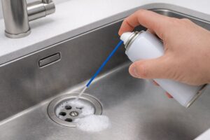 Remontée d'air des canalisations