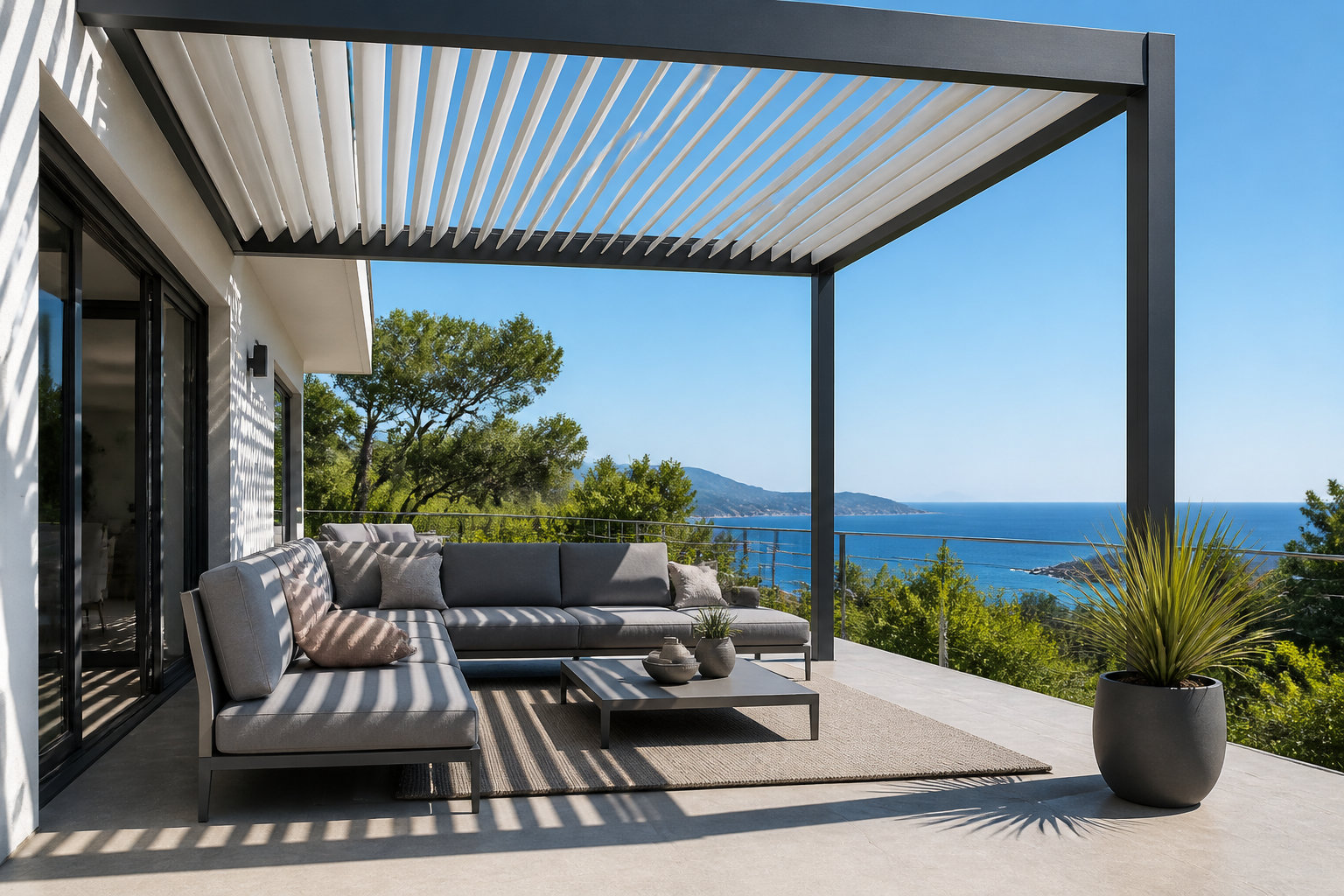 Pourquoi la pergola bioclimatique transforme votre extérieur ?