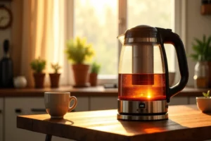 Théière électrique avec infuseur : le secret des températures pour révéler vos thés