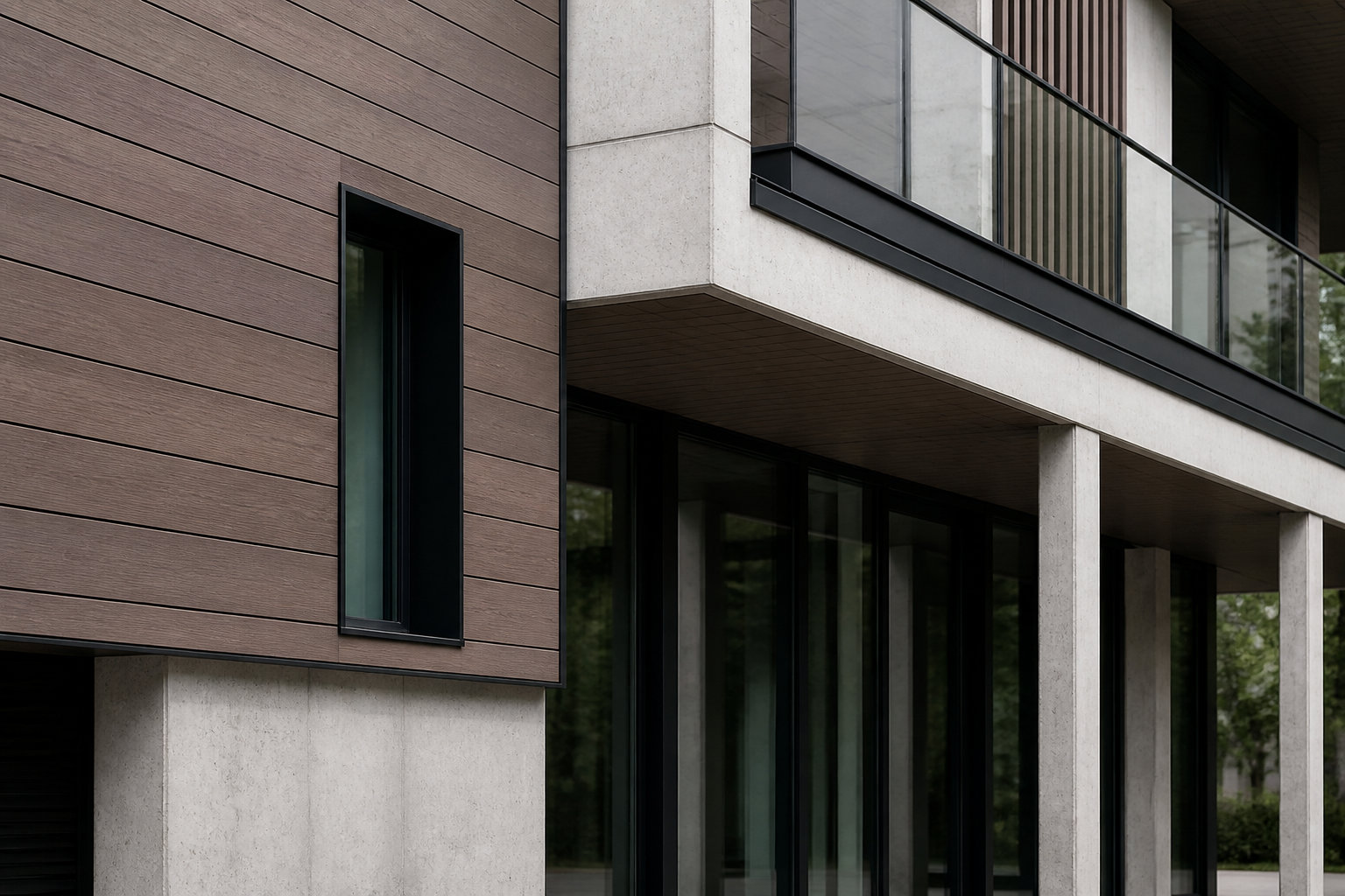 Domaines d'application du mobilier urbain aux façades