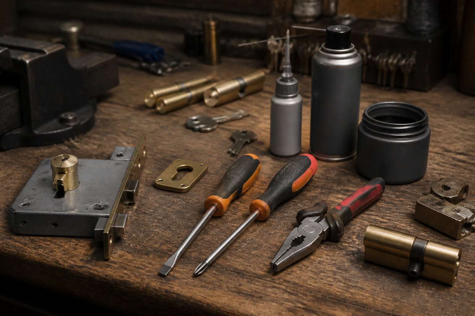 5 outils indispensables pour démonter une serrure bloquée