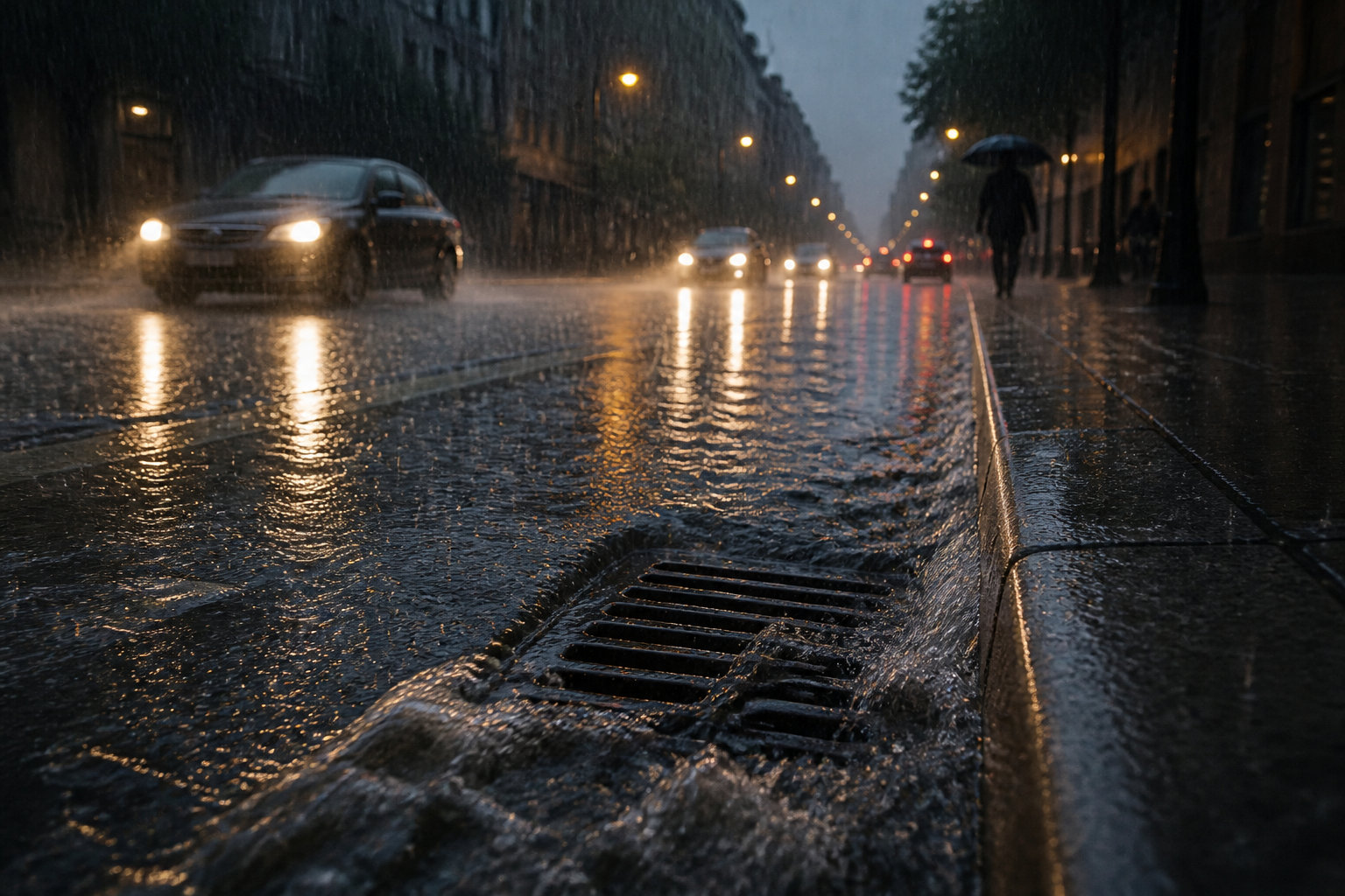 Pourquoi l'odeur d'égout remonte-t-elle spécifiquement par temps de pluie ?
