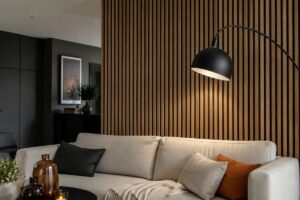 Panneau acoustique en bois