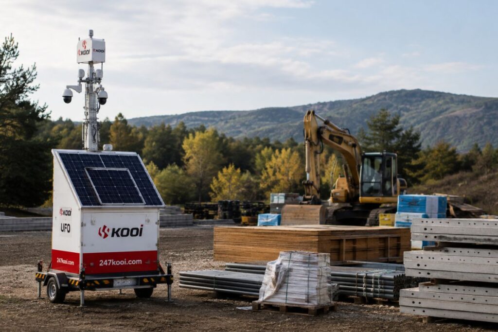 sécuriser un chantier isolé